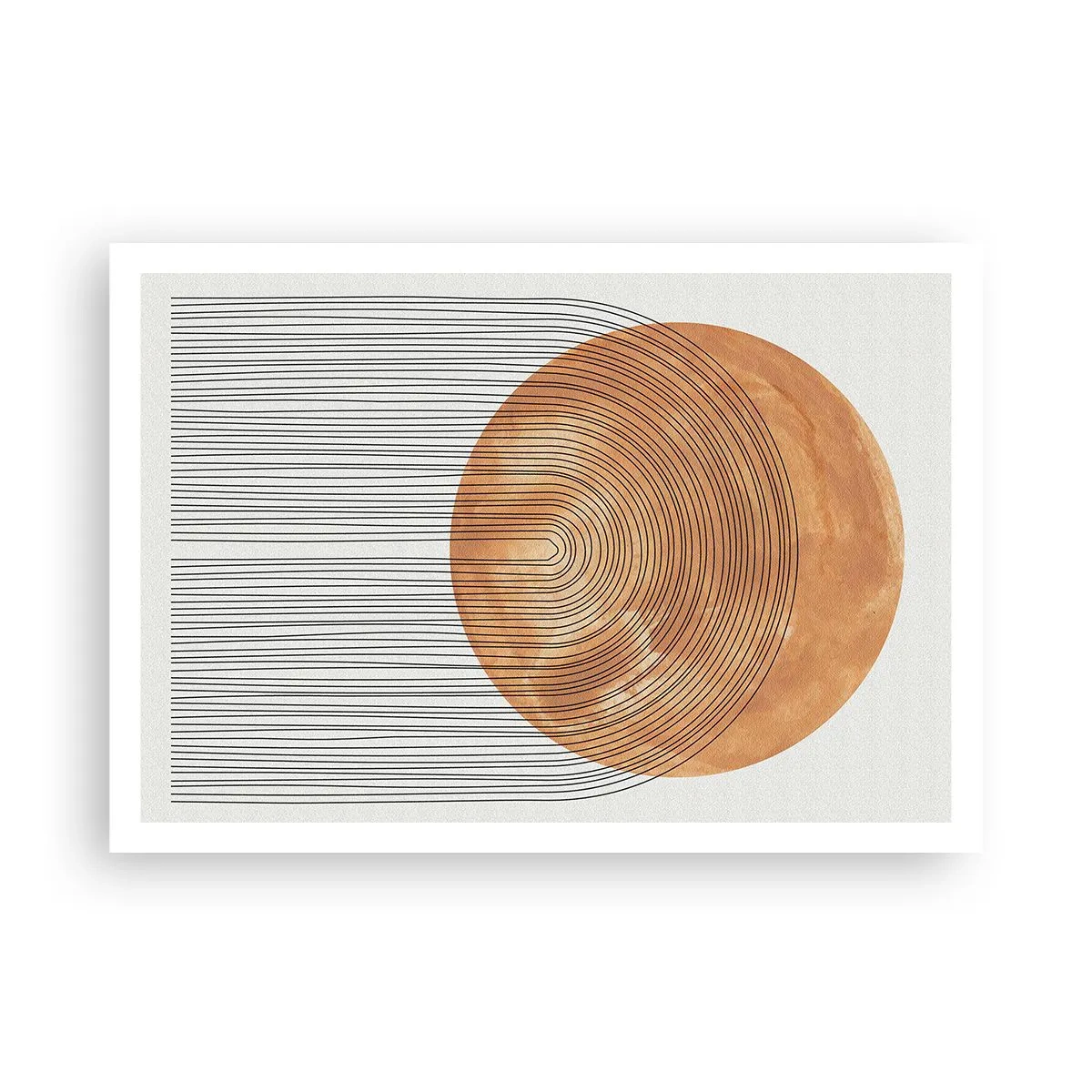 Poster - Compoziția solară - 100x70 cm