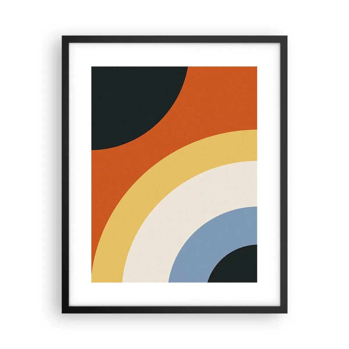 Poster în ramă neagră - Spre sine - 40x50 cm