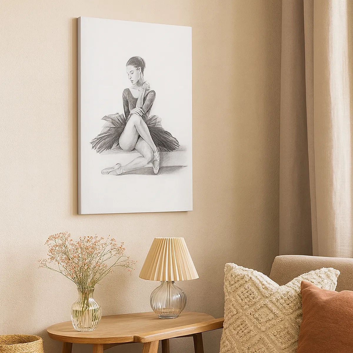 Tablou pe pânză - Încântată de dans - 50x70 cm