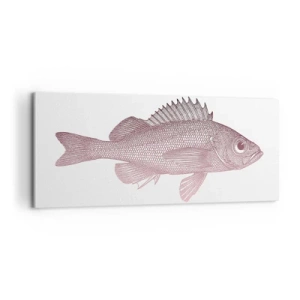 Tablou pe pânză - Pește cu ochi mari - 100x40 cm