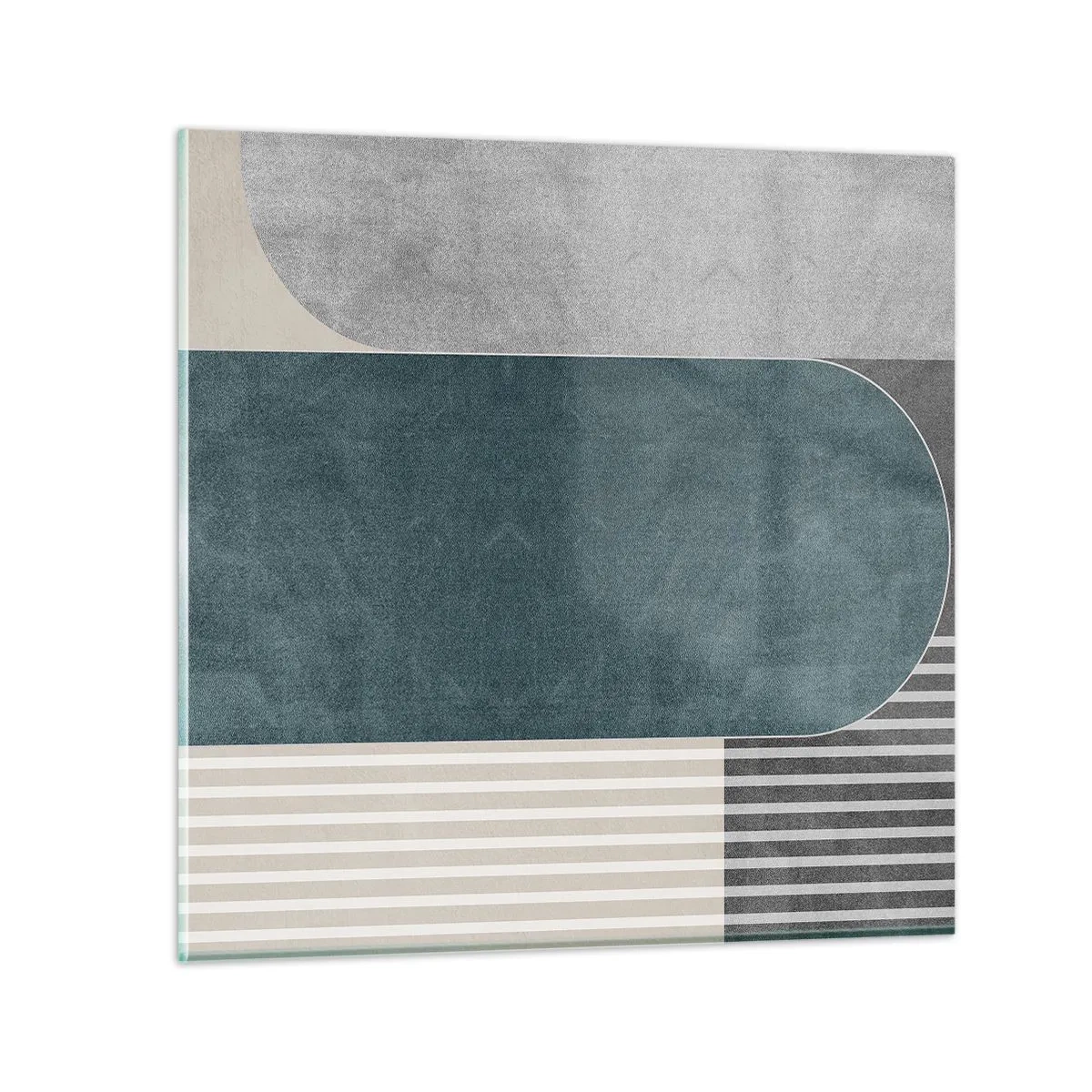 Tablou pe sticlă - Compoziție de nivel - 60x60 cm