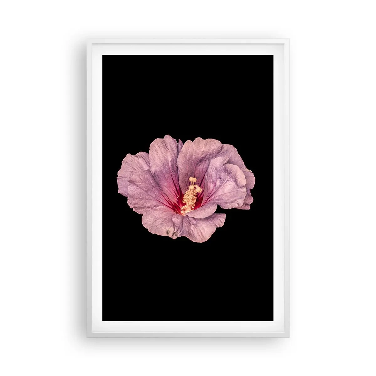 Poster în ramă albă - Direct la inimă - 61x91 cm