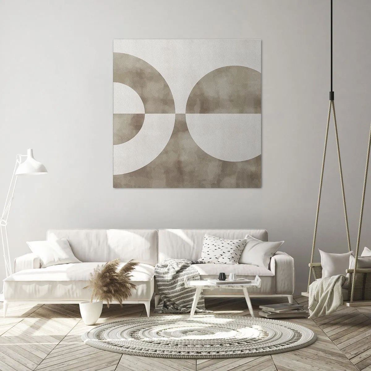 Tablou pe pânză - Similitudini și diferențe - 30x30 cm