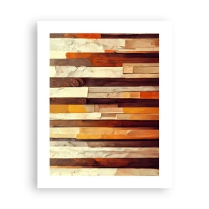 Poster - Imnul copacilor din pădure - 40x50 cm