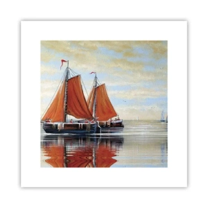 Poster - Hei, marinarule, navighează... - 30x30 cm