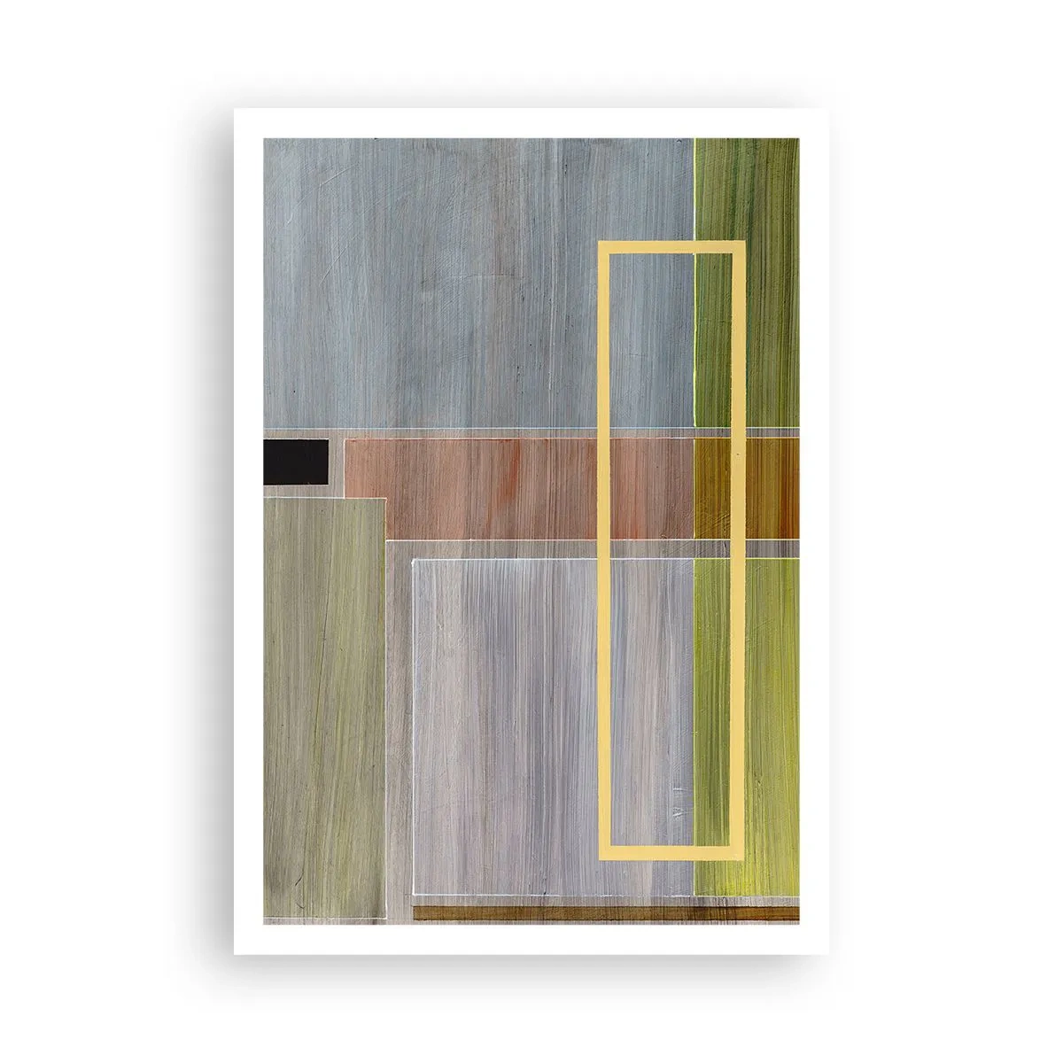 Poster - Drept și liniștit - 70x100 cm