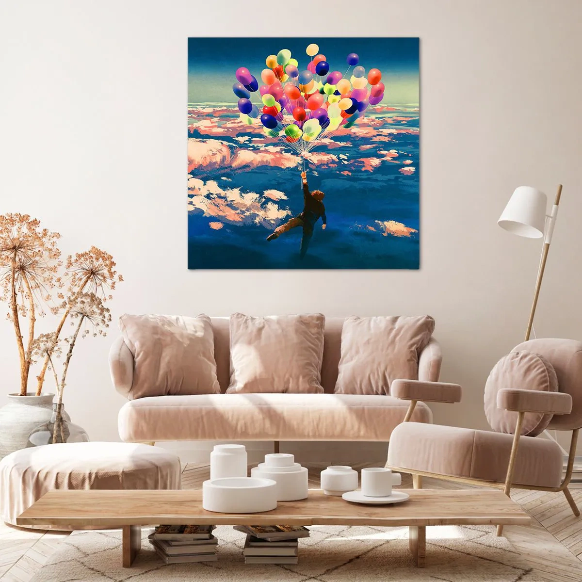 Tablou pe pânză - Un vis din copilărie devenit realitate - 60x60 cm