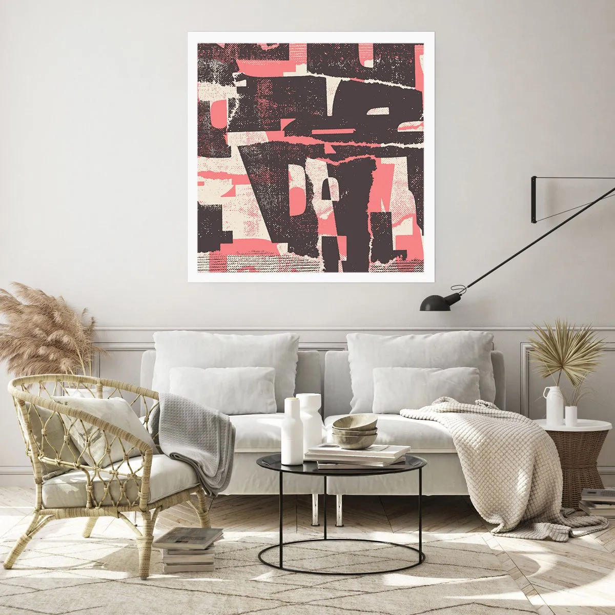 Poster - Toată această agitație - 60x60 cm