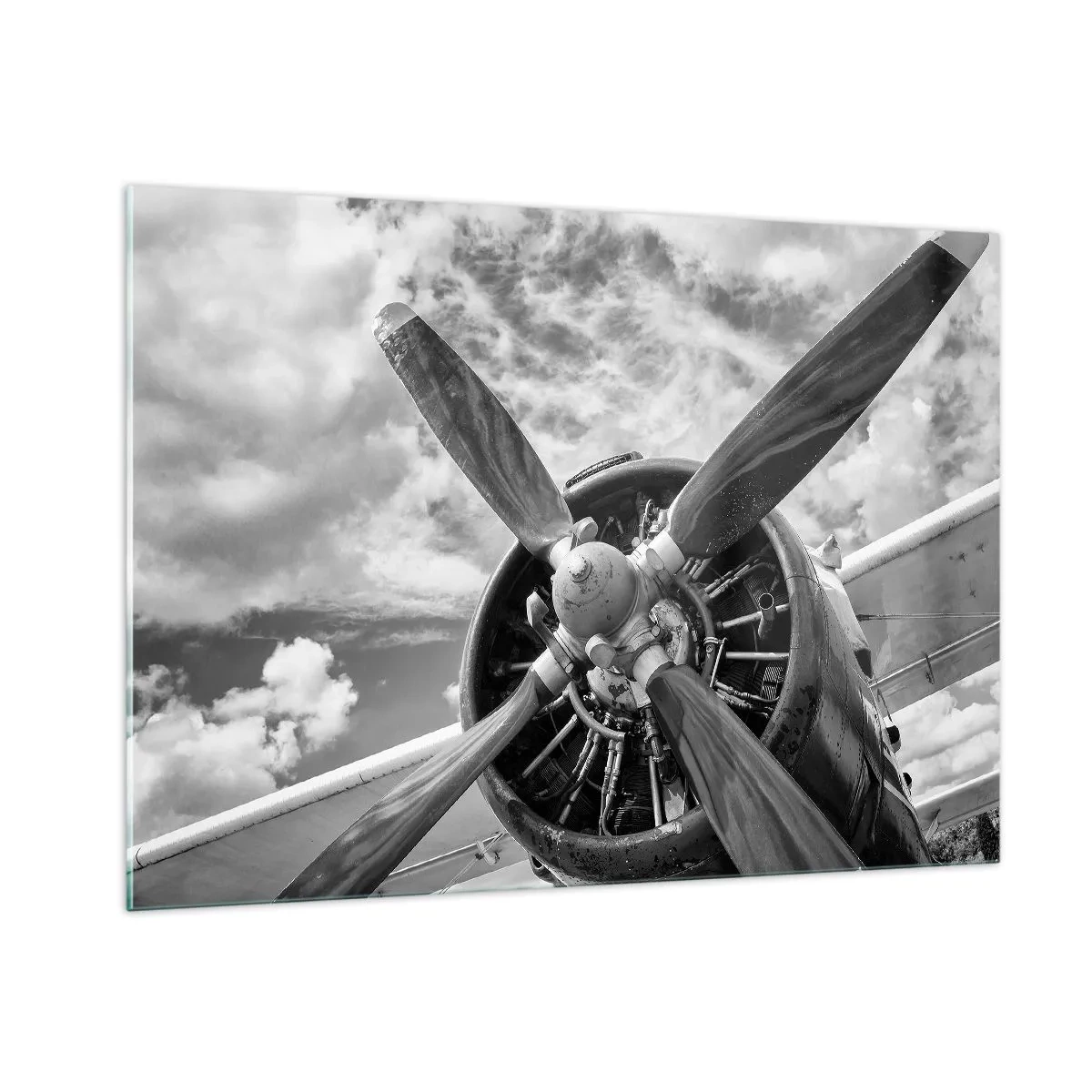 Tablou pe sticlă - Cuceritorul cerului - 100x70 cm