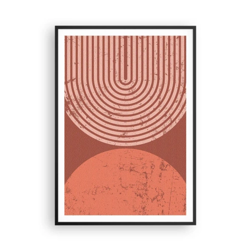 Poster în ramă neagră - Relație strânsă - 70x100 cm