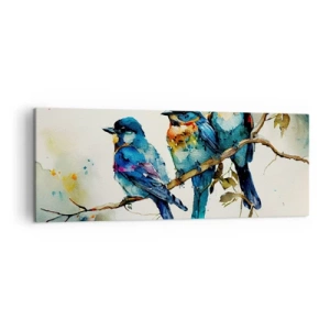 Tablou pe pânză - Se simte jignit? - 140x50 cm
