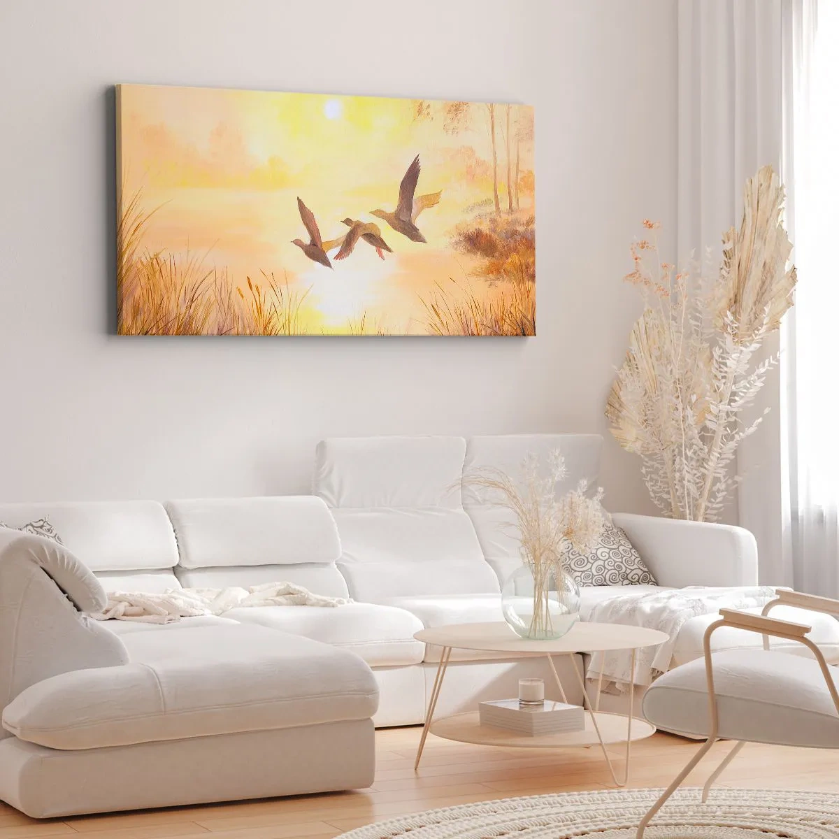 Tablou pe pânză - Începutul unei lungi călătorii - 100x40 cm