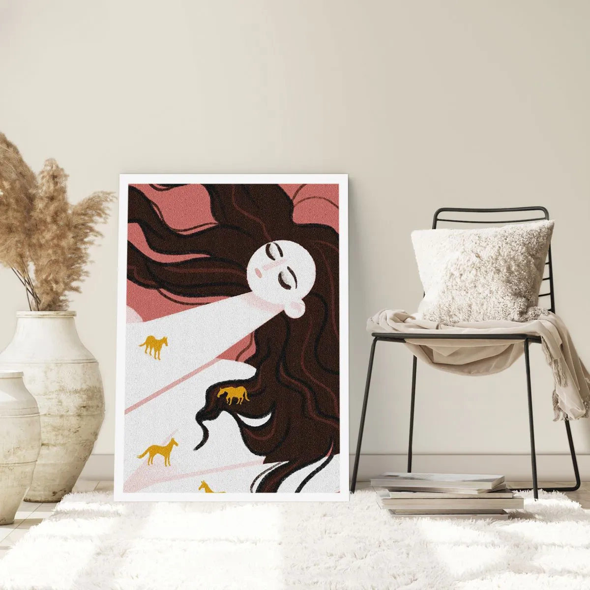 Poster - Visul despre calul de aur - 30x40 cm