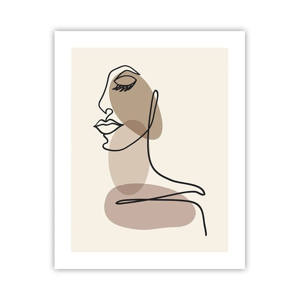 Poster - O anumită linie de frumusețe - 40x50 cm