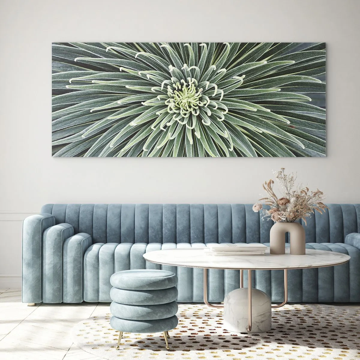 Tablou pe sticlă - Nașterea unei stele - 140x50 cm