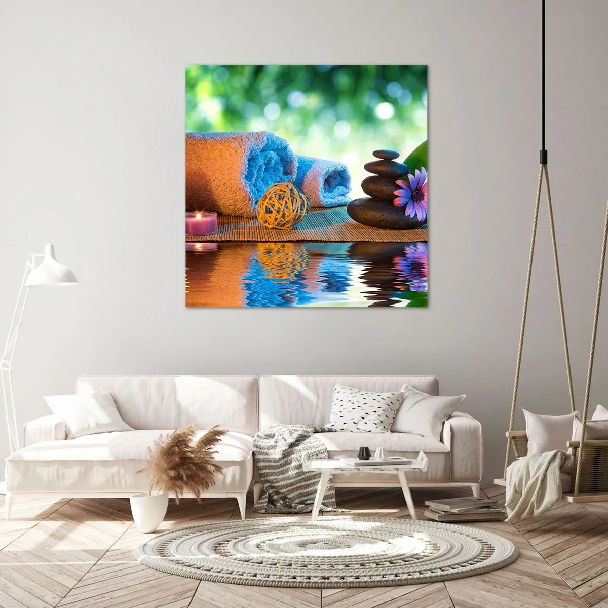 Tablou pe pânză - Timp pentru corp - 60x60 cm