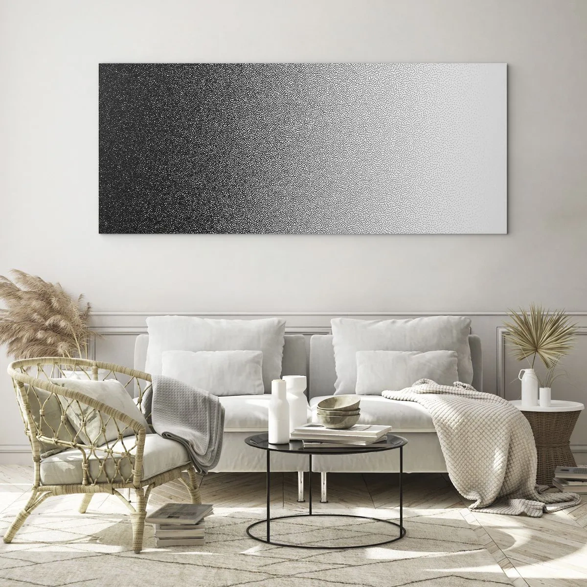 Tablou pe sticlă - Spre lumină - 100x40 cm