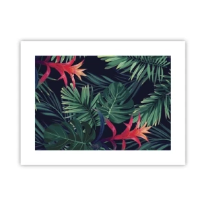 Poster - Flacăra verde - 40x30 cm