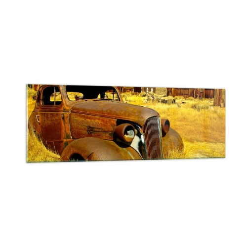 Tablou pe sticlă - O odihnă binemeritată - 90x30 cm