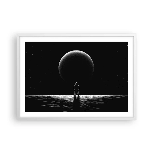 Poster în ramă albă - Față în față - 70x50 cm