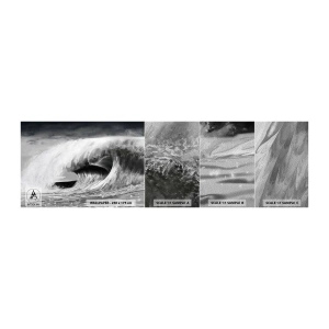 Mostră tapet Premium Sand - Mânia oceanului - Mare, Ocean, Val înalt - 100x30 cm