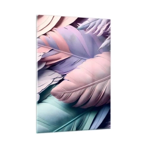 Tablou pe sticlă - Eleganța păsărilor - 50x70 cm