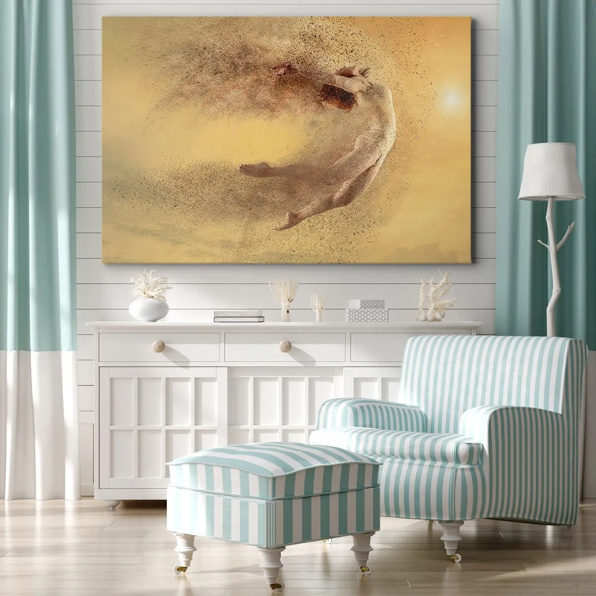 Tablou pe pânză - În exaltare de dans - 120x80 cm