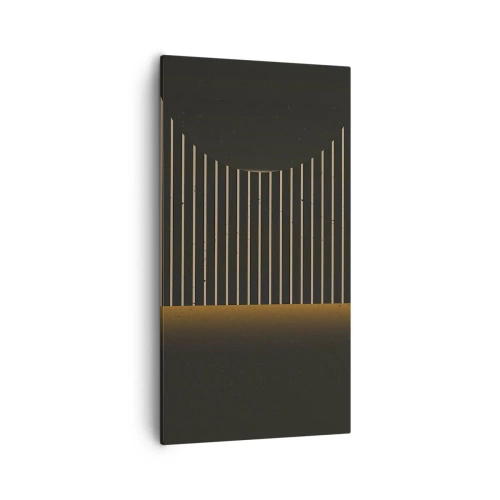 Tablou pe pânză - Explorați întunericul - 55x100 cm