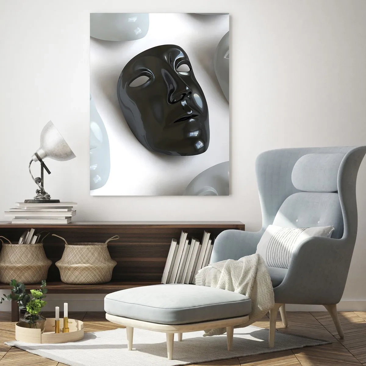 Tablou pe sticlă - Cum să ieșiți în evidență? - 50x70 cm