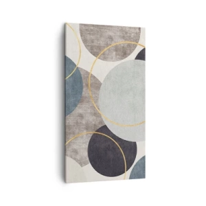 Tablou pe pânză - Roată cu roată - 45x80 cm