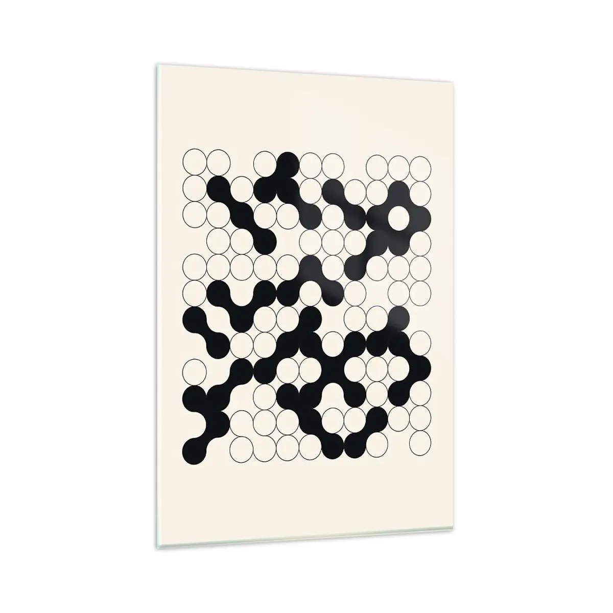 Tablou pe sticlă - Joc chinezesc - o variație - 80x120 cm