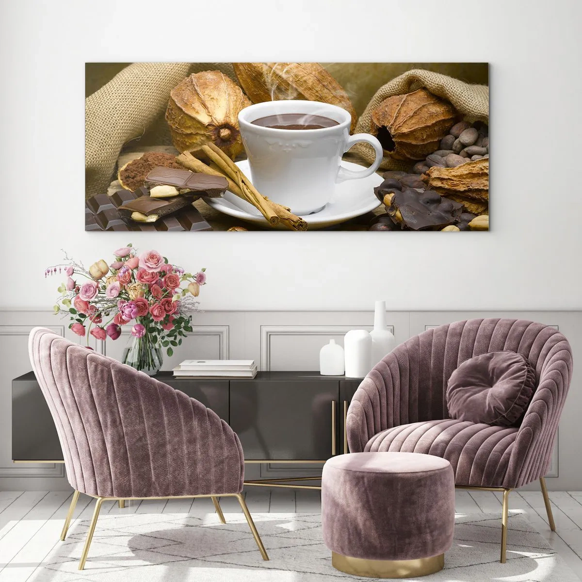 Tablou pe sticlă - Pentru amatorii de senzații tari - 90x30 cm