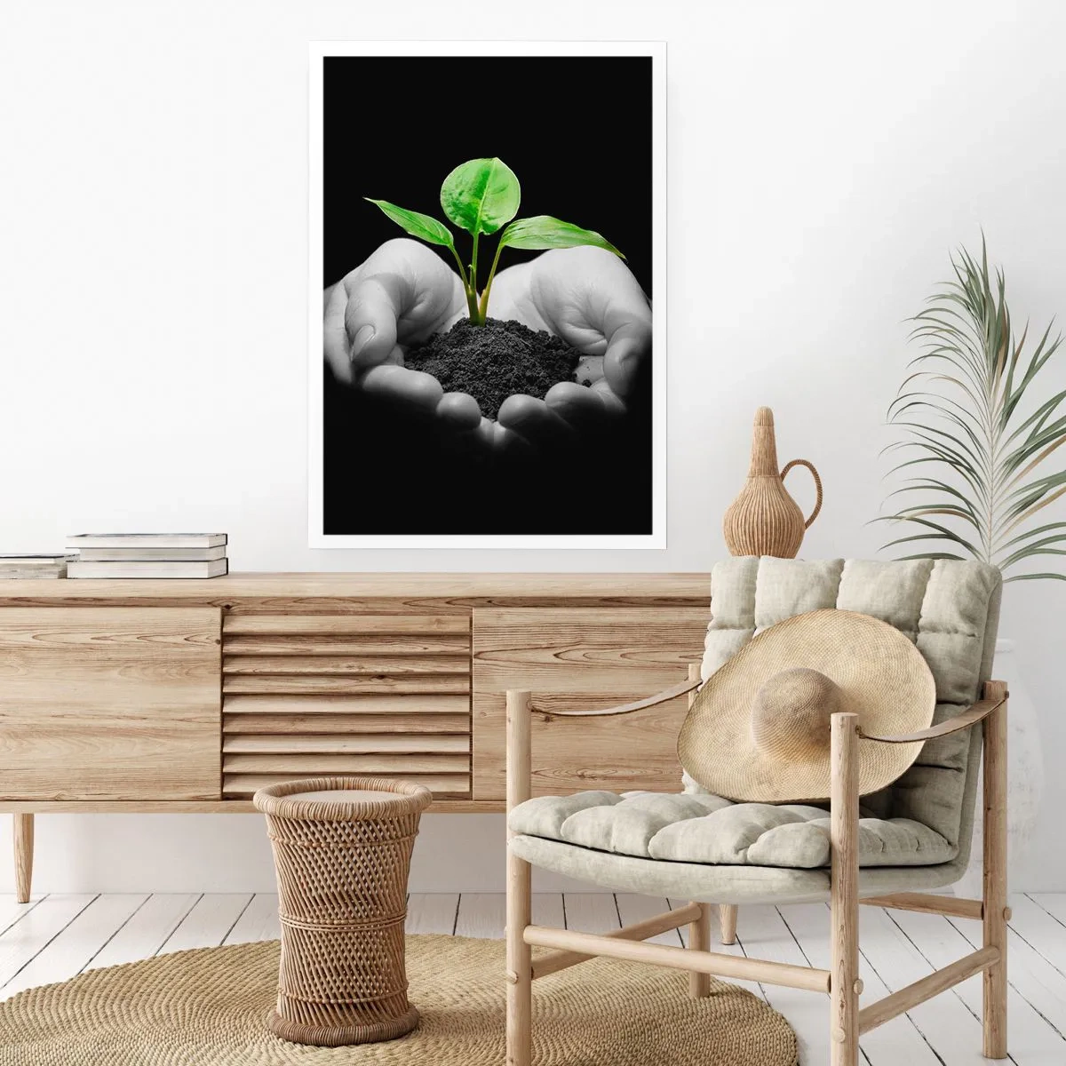 Poster - Iubesc natura, o protejez - 50x70 cm