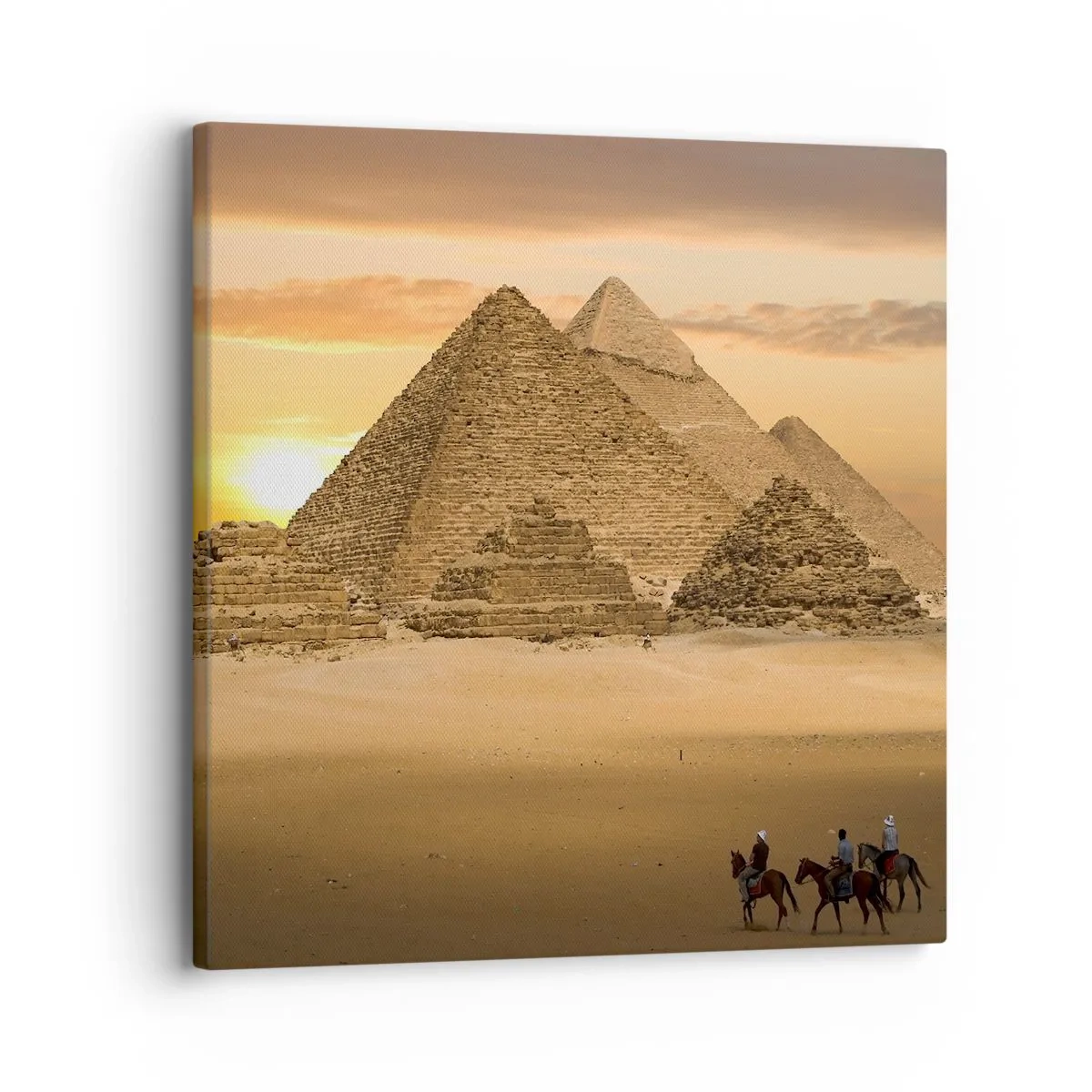 Tablou pe pânză - Neschimbat de mii de ani - 30x30 cm