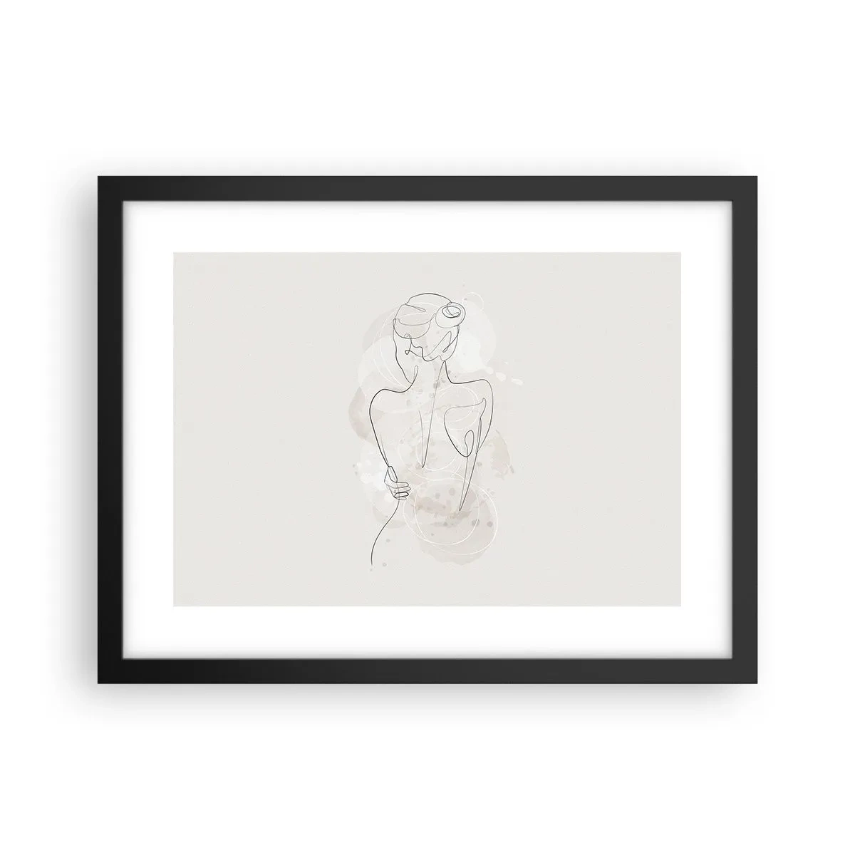 Poster în ramă neagră - Ca un instrument sensibil - 40x30 cm