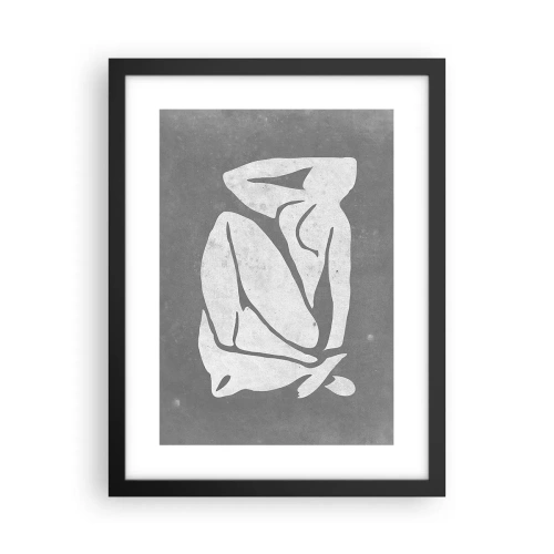 Poster în ramă neagră - În reverie - 30x40 cm