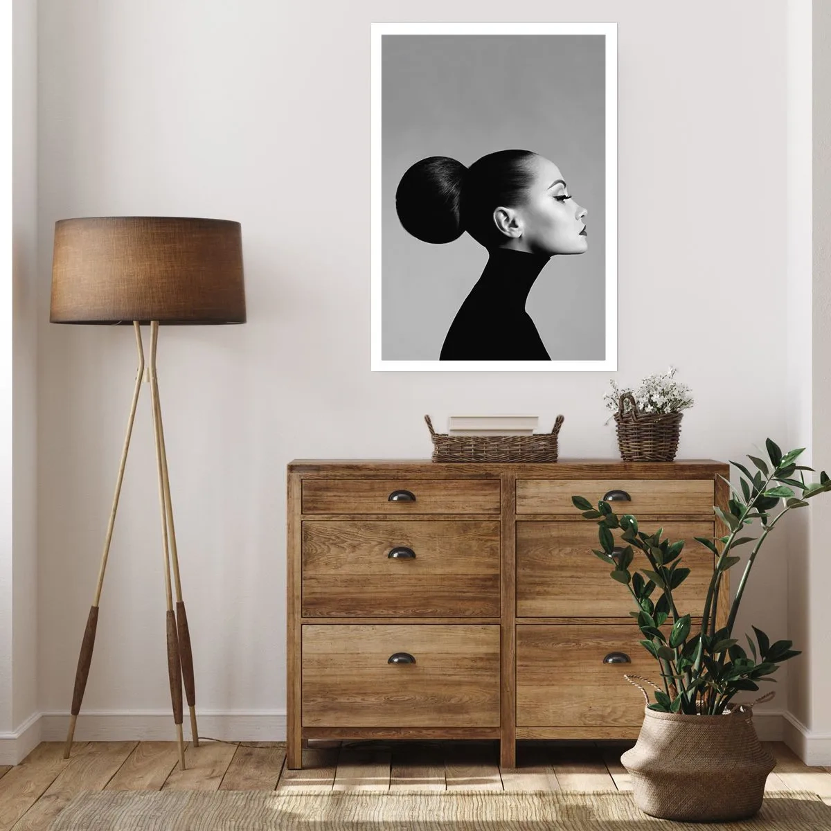 Poster - Nefertiti contemporană - 50x70 cm