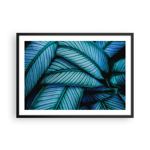 Poster în ramă neagră - Linii de viață - 70x50 cm