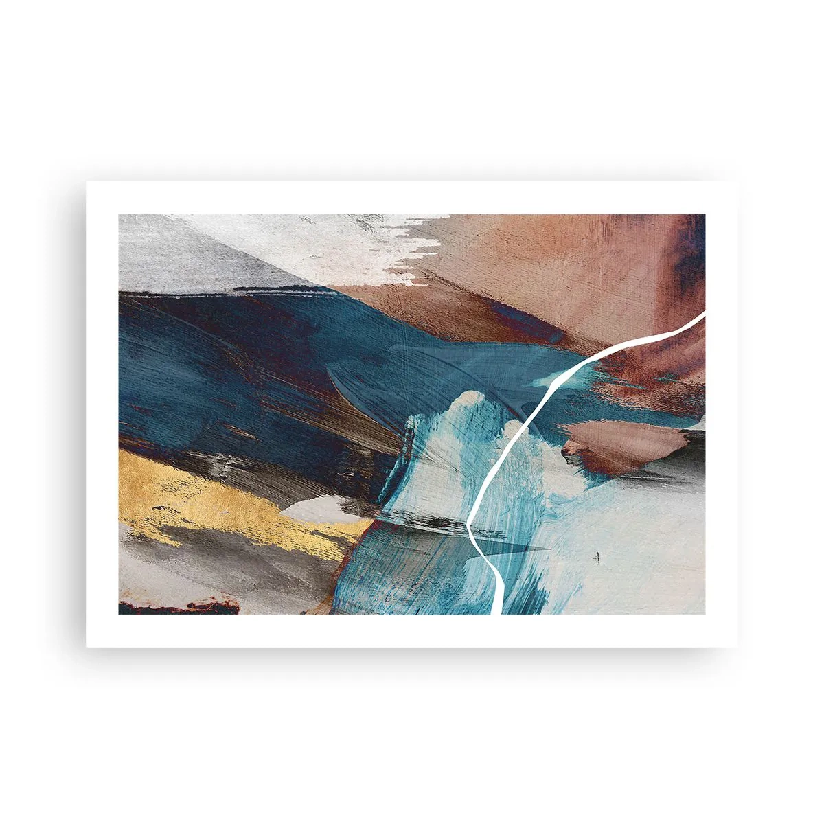 Poster - Cu fler și energie - 70x50 cm