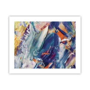 Poster - Confuzie de culori - 50x40 cm
