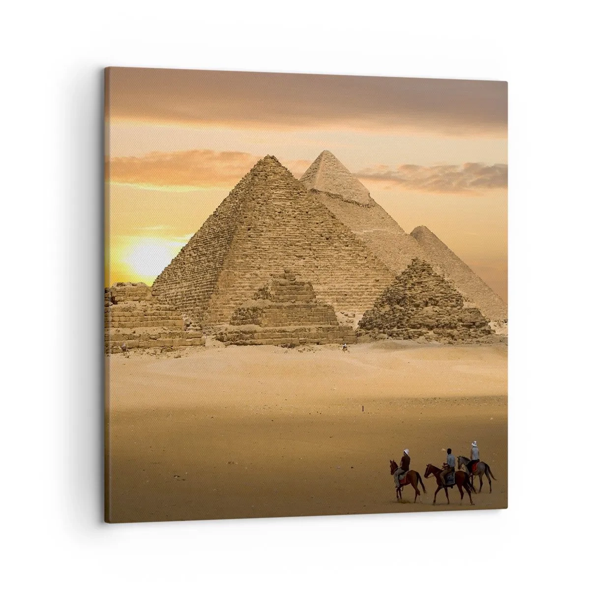 Tablou pe pânză - Neschimbat de mii de ani - 50x50 cm