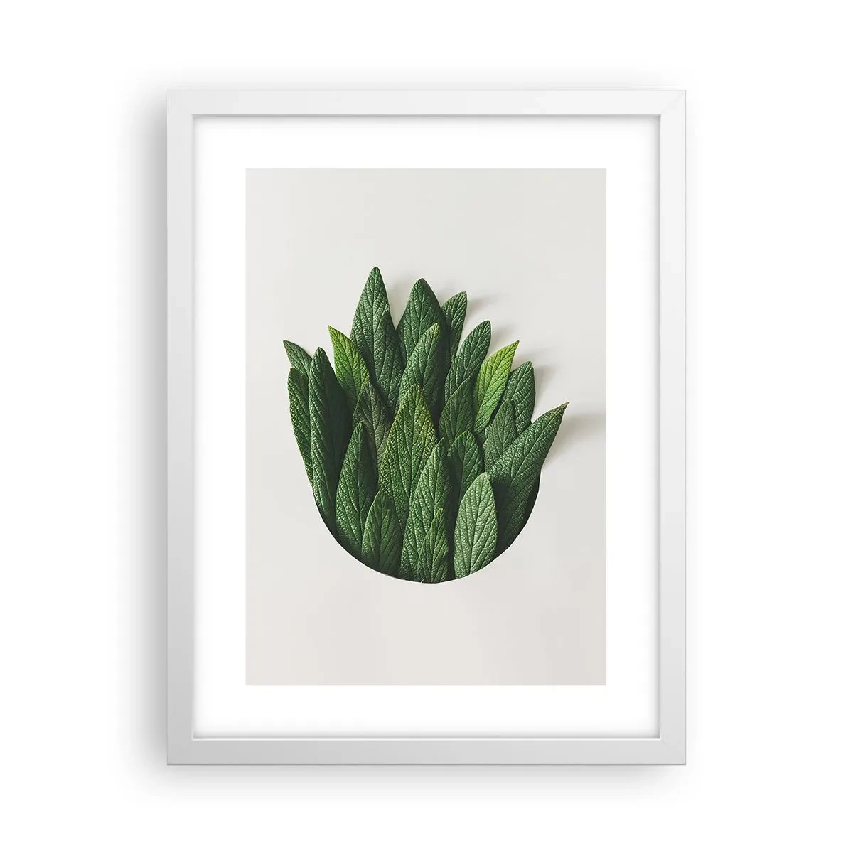 Poster în ramă albă - Curiozitatea nestăvilită - 30x40 cm