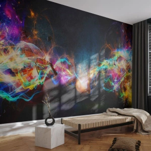 Tapet Autoadeziv Deluxe Sticker - Cu bucurie împotriva întunericului - Abstracția, Bucată, Explozie - 400x280 cm