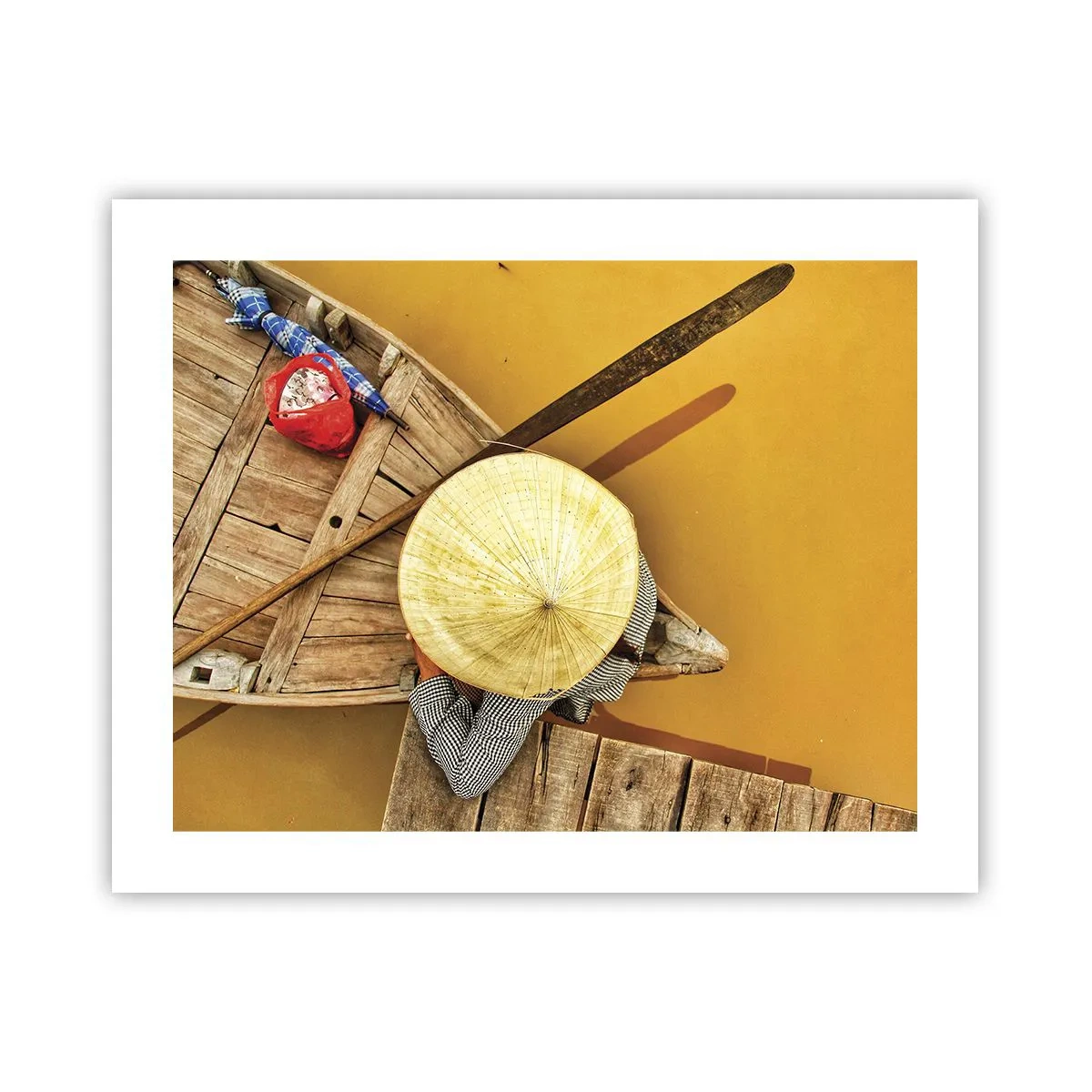 Poster - Viața pe râul galben - 50x40 cm