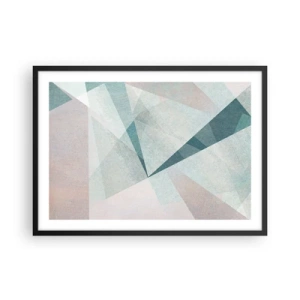 Poster în ramă neagră - Calm și totuși dinamic - 70x50 cm