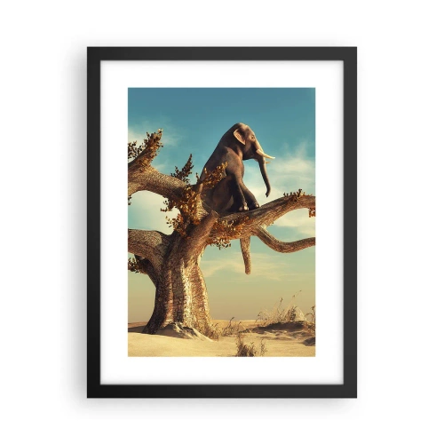 Poster în ramă neagră - Un nou punct de vedere - 30x40 cm