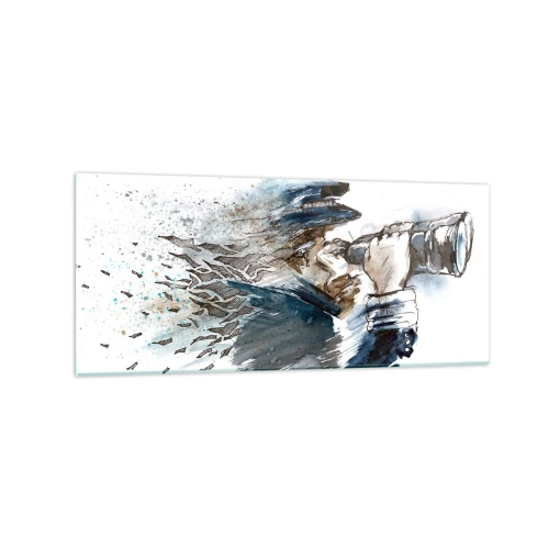 Tablou pe sticlă - Zece pe scara Beaufort! - 120x50 cm