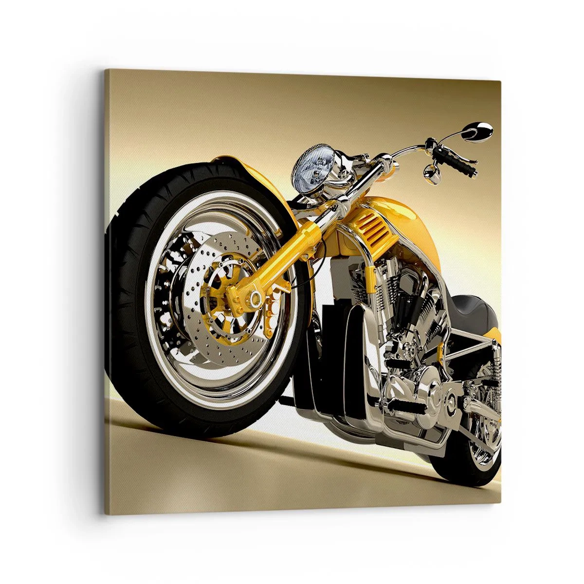 Tablou pe pânză - Un vis de forță și viteză - 70x70 cm