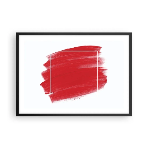 Poster în ramă neagră - În afara cadrului - 70x50 cm