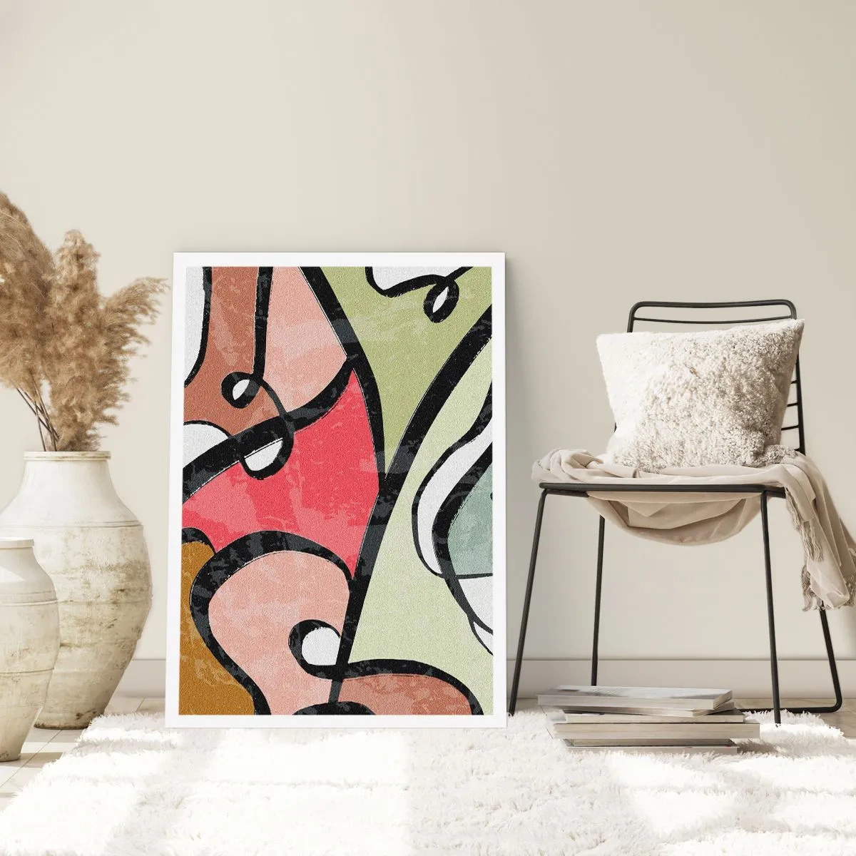 Poster - Piruetă printre culori - 40x50 cm